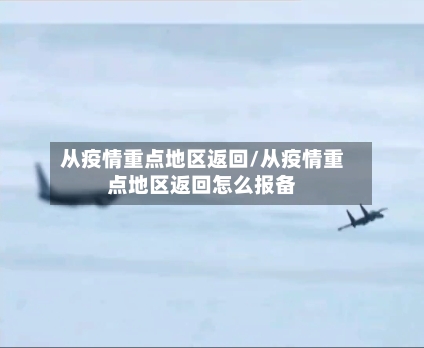 从疫情重点地区返回/从疫情重点地区返回怎么报备-第3张图片