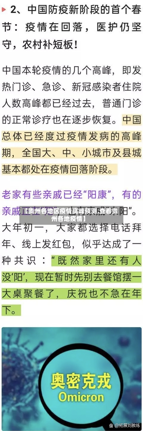 【贵州各地区疫情高峰预测,查看贵州各地疫情】-第1张图片